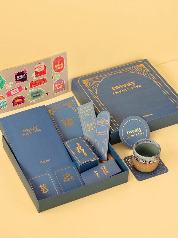 Dusty Blue Gift Box